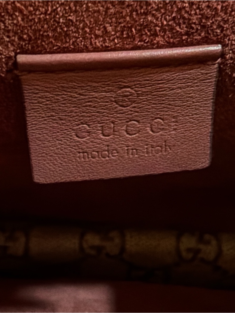 Gucci Dionysus Mini Bag GG Supreme Blooms Floral Pink Suede Crossbody Authentic - Picture 2 of 9